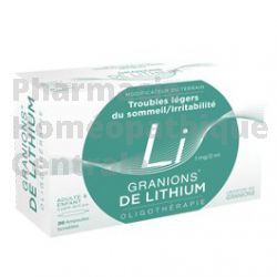 GRANIONS DE LITHIUM, 30 amp 2ml