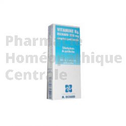 VITAMINE B6, 20 comprimés 250 mg