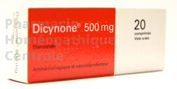 DICYNONE-500 mg-20comprimes