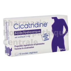 CICATRIDINE OVULE VAGINALE