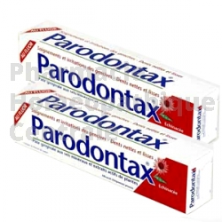 PARODONTAX DENTIFRICE FLUOR Lot de 2 x 75ml